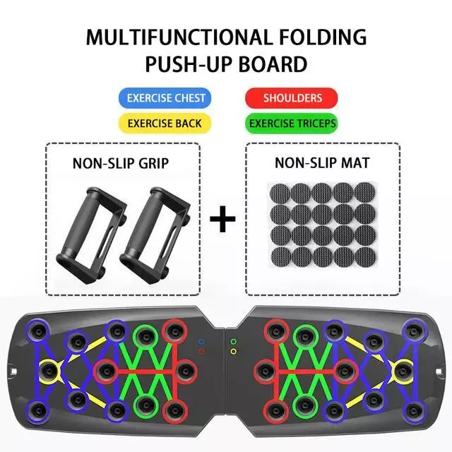 28 in 1 Push Up Rack Board System