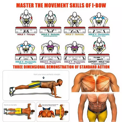 28 in 1 Push Up Rack Board System
